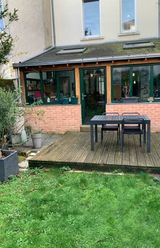 Terrasse avant rénovation 