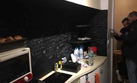 aménagement cuisine couloir - Aix-les-Bains (73)  