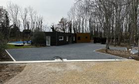 Aménagement extérieur avec création d'une dalle alvéolaire - Montauban 82000