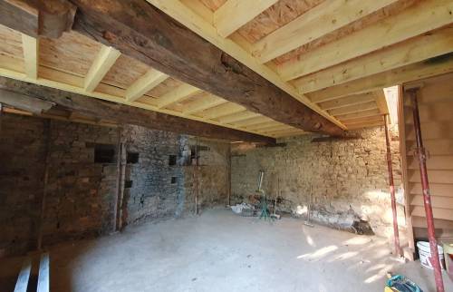 Rénovation du plancher de l’étage