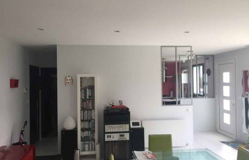 Salon séjour - Aménagement de combles et rénovation à Vertou (44)