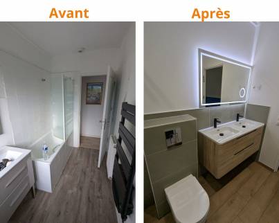 rénovation salle de bain Olivet