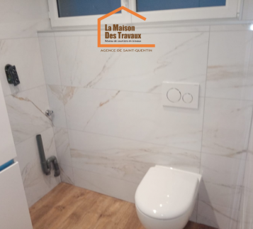 Salle de bain après rénovation