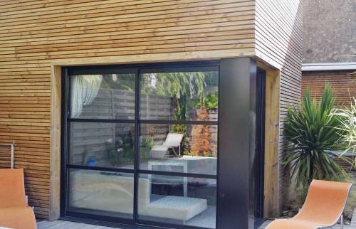 Extension ossature bois