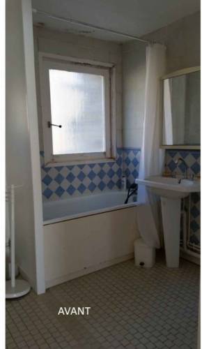 RENOVATION SALLE DE BAIN A ARZON (56640) AVANT TRAVAUX