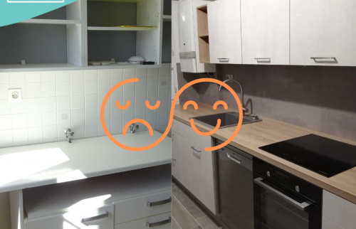 Rénovation Complète d'Appartement à Sainte-Maxime : Cuisine et Salle de Bain Modernisées