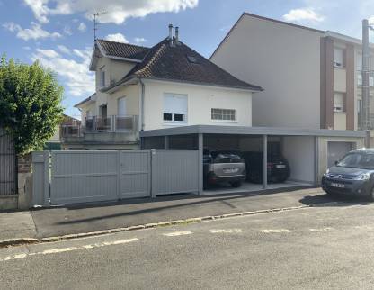 Avant et après carport Arras