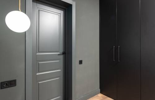 Menuiseries intérieures en ton sur ton - Plaine Monceau