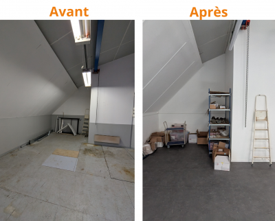 Rénovation locaux professionnels Olivet
