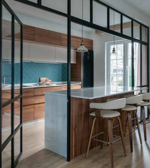 verrière d'atelier - verrière de cuisine