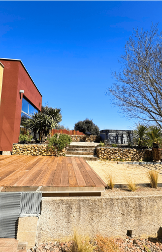 Réaménagement paysager d'un jardin La Maison Des Travaux Ales