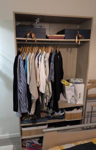 Dressing avant renovation