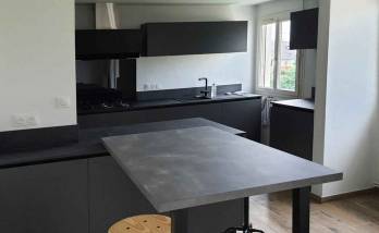 Rénovation d'une cuisine ouverte à Savigny-lès-Beaune