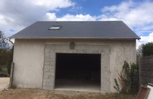 Couverture finie + VELUX à VINEUIL (41)