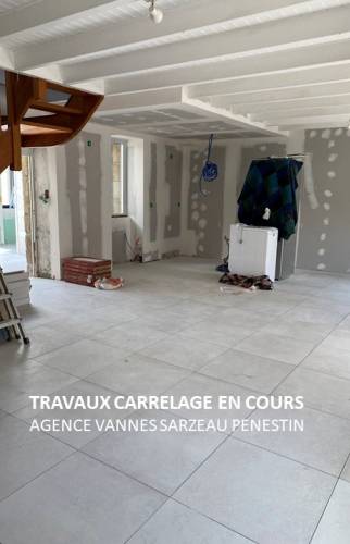 Rénovation carrelage maison secondaire à Arzon
