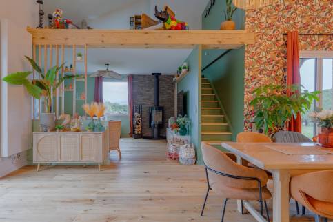 Rénovation d'une grande villa avec transformation de l'espace de vie, Les Chères (69380)