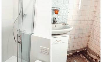 Rénovation d'une salle de bain dans un studio à Aix-les-Bains