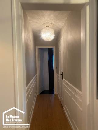 Modernisation de couloir La Maison des Travaux Vannes
