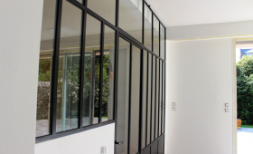 Réalisation d’une verrière en acier