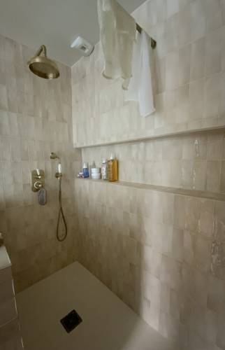 Nouvelle douche