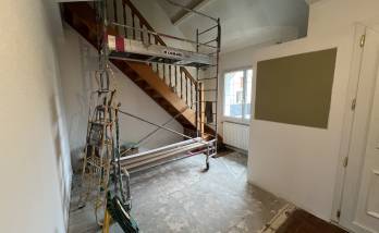 Vu ensemble de l'escalier