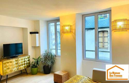 Rénovation d'un appartement à Granville