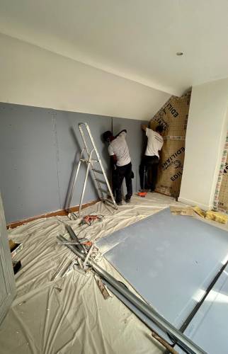 Travaux chambre à Troyes