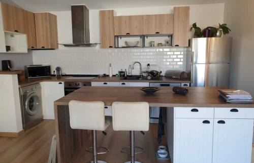 Cuisine rénovée intemporel et chaleureuse