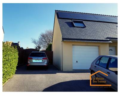 Transformation d'un ancien garage en pièce à vivre