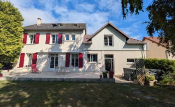 Maison après agrandissement, côté jardin (Caen 14000)