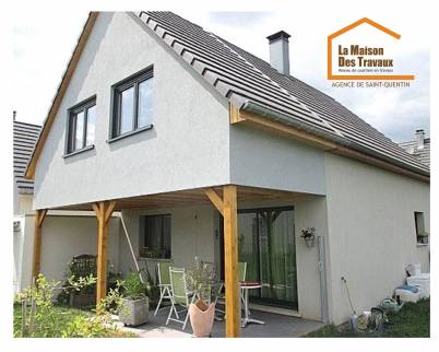 Travaux d'agrandissement par le haut