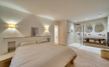 vue d'ensemble de la nouvelle chambre parentale