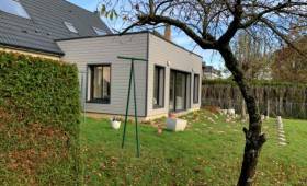 Extension Ossature Bois La Maison des Travaux Rouen 2