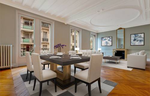 Nouvelle décoration d'un appartement - La Celle-Saint-Cloud