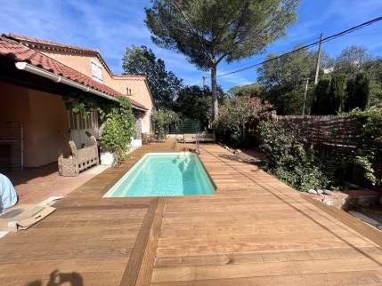 Aménagement piscine et terrasse