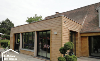 Création d'une extension ossature bois