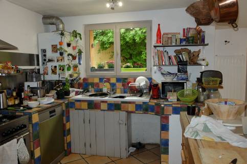 vue de la cuisine avant travaux