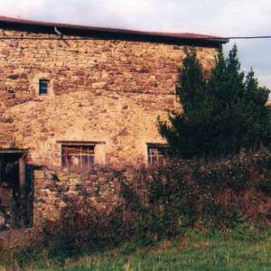 Réhabilitation et aménagement d'une maison en pierre - Façade avant travaux