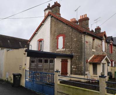 Maison ouvrière avant travaux de rénovation et d'agrandissement en baie de Saint Brieuc