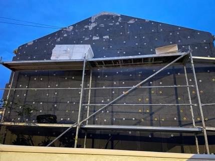 Travaux d'isolation extérieure