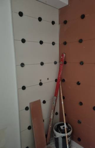 Pose la Faïence Sdb coloris blanc et Terracota