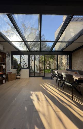 Rénovation totale d'une maison avec extension