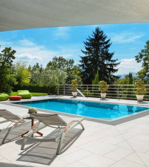 construction d'une piscine