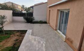 création d'une terrasse carrelée