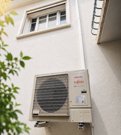 Installation d'une climatisation gainable 
