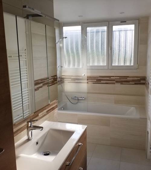 Salle de bain après rénovation