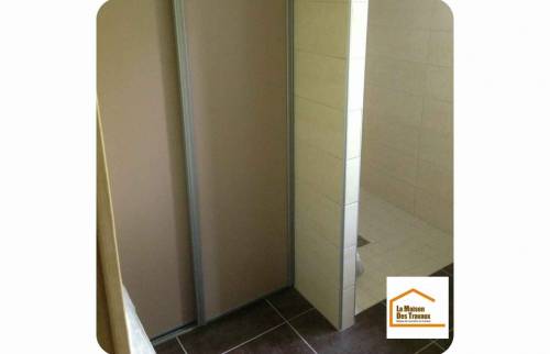 Création d'une salle de bains à accessibilité handicapé à Saint Michel Des Loup (50740)