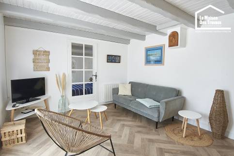 Rénovation et décoration d'un salon salle à manger