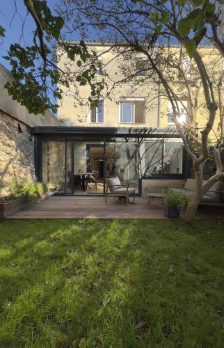 Rénovation totale d'une maison avec extension