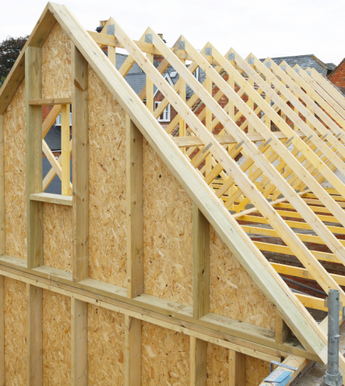 Rénovation d’une charpente à proximité de Tours 